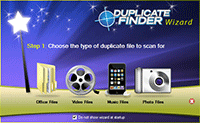 Find duplicate files